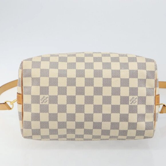 LOUIS VUITTON Damier Azur Speedy Bandouliere 25 Hand Bag N41000 LV Auth 143958V - Picture 7 of 16